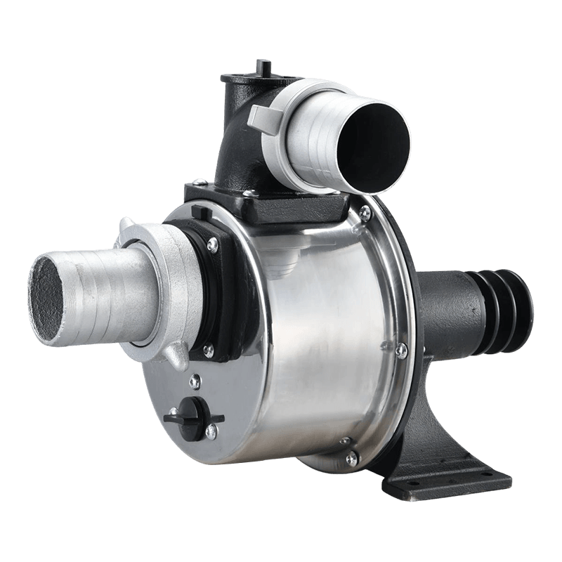 Bomba de hormigón autocebante de acero inoxidable